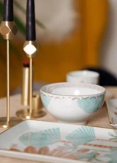 The Mia Palm Dekoratif Kase 13x7 cm