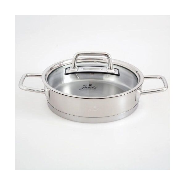 Jumbo Assos 3'lu Midi Sahan Seti Çelik