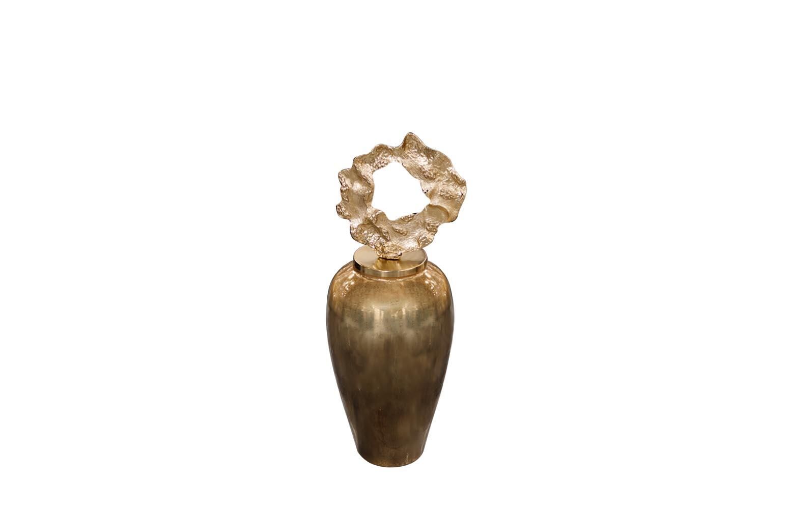 Luckyart Gold Modern Küp 73 Cm