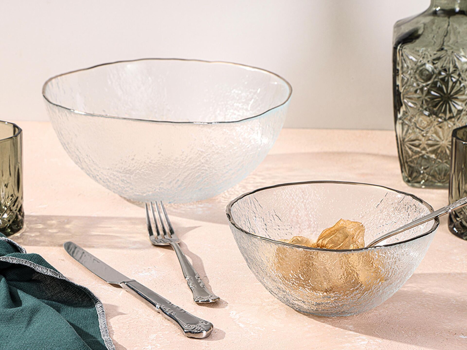 Porland Moon Gümüş Kase 15cm