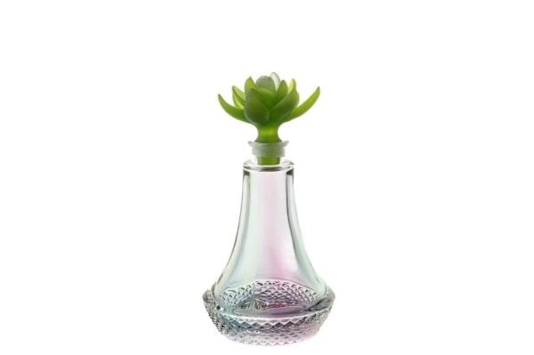 Mikasa MoorYeşil Kapaklı Cam Şişe 21cm 305ml