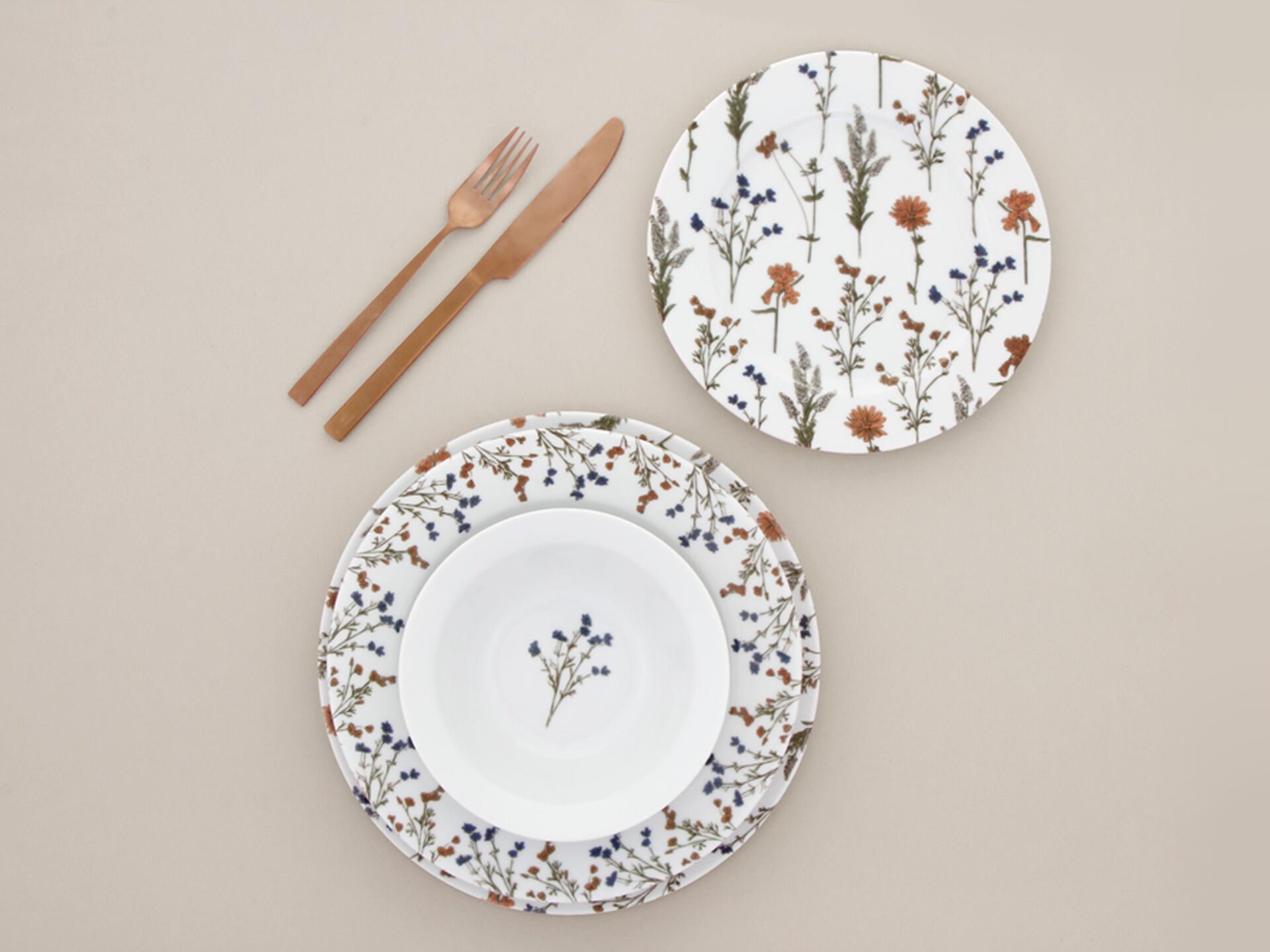 Porland Paola 24 Parça 6 Kişilik Yemek Takımı