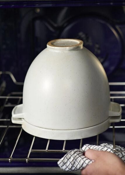 KitchenAid 5KSM2CB5BGS Pişirici Kapaklı Evde Ekmek Yapma Kasesi