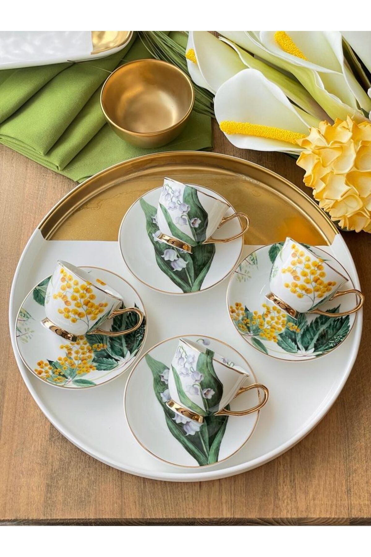 Mikasa Moor Paradise 4'lü Kahve Fincanı Seti