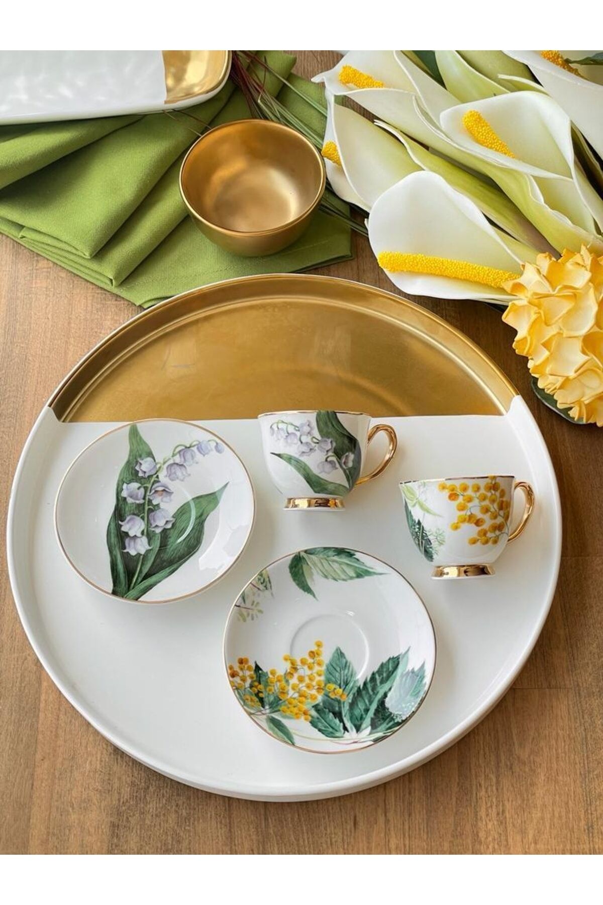 Mikasa Moor Paradise 4'lü Kahve Fincanı Seti