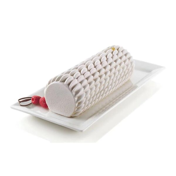 Silikomart Buche Quenelle-Silikon Rulo Pasta Kalıbı