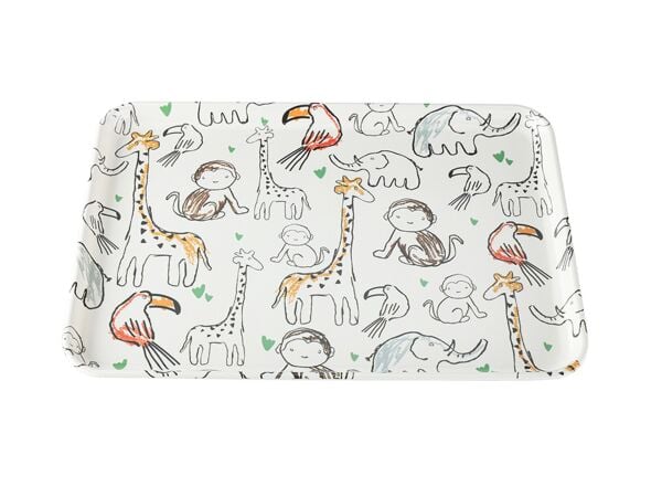 Porland Baby Tropical Çocuk Tepsi 33x23