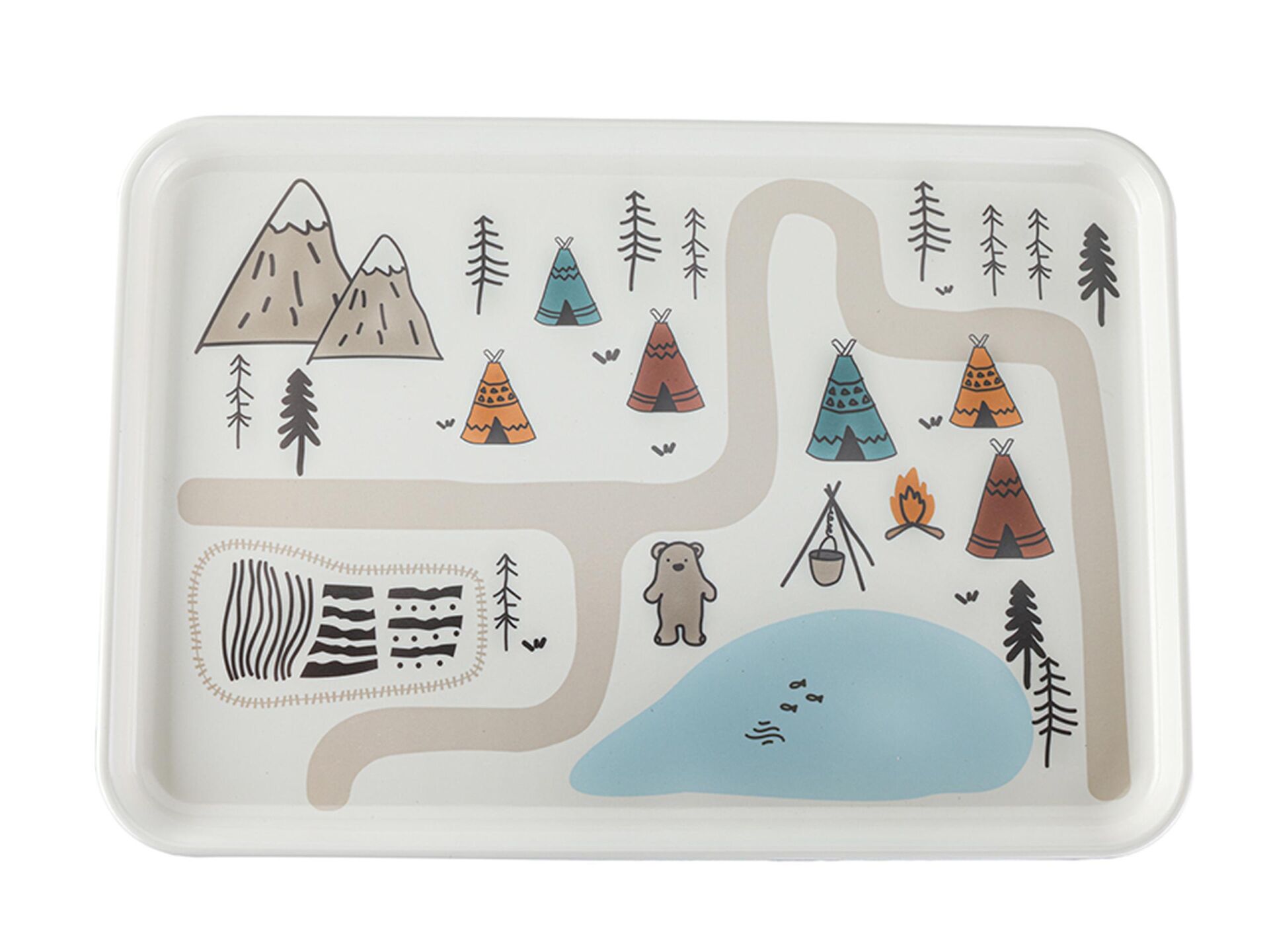 Porland Tribe Çocuk Tepsi 33x23