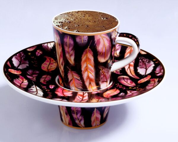 Kosova Porselen 6'lı Fincan Takımı İçe Geçmeli