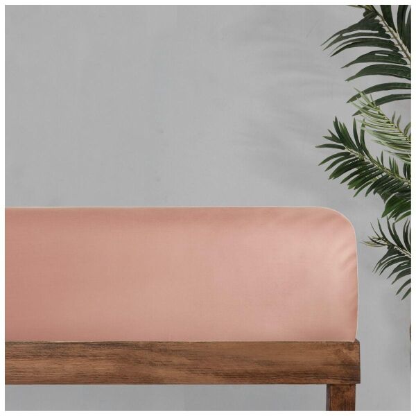 Sarev Monochrome Saten Düz Çarşaf Tek Kişilik Rose
