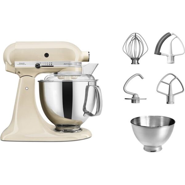 Kitchenaid Artisan 4,8 L Stand Mikser 5KSM175PS Almond Cream-EAC