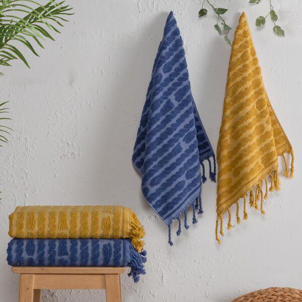 Sarev Portıa 85x150 Havlu Mavi