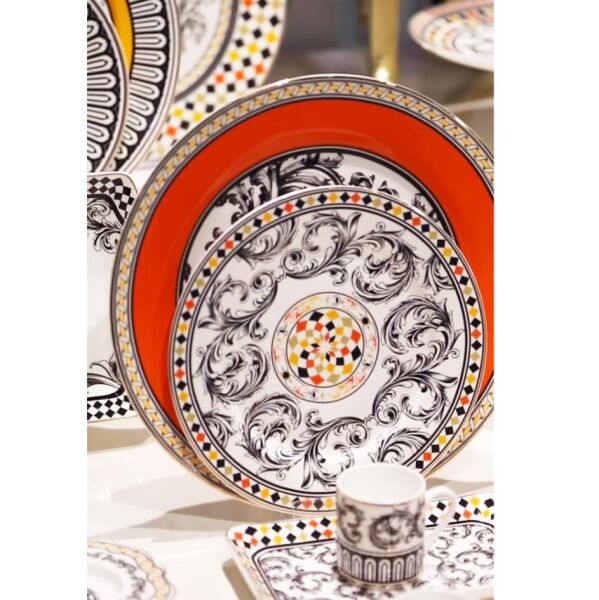 Lucky Art Margery Bone 27cm 6'lıTabak Seti