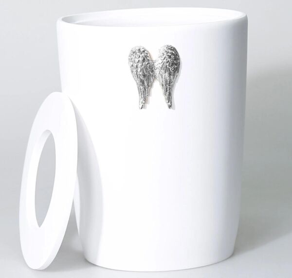 Selim Dekor Wings Banyo Seti Beyaz-Gümüş