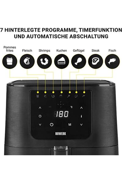 Leggno N8WERK DS05050 Hot AirFryer 5,5lt
