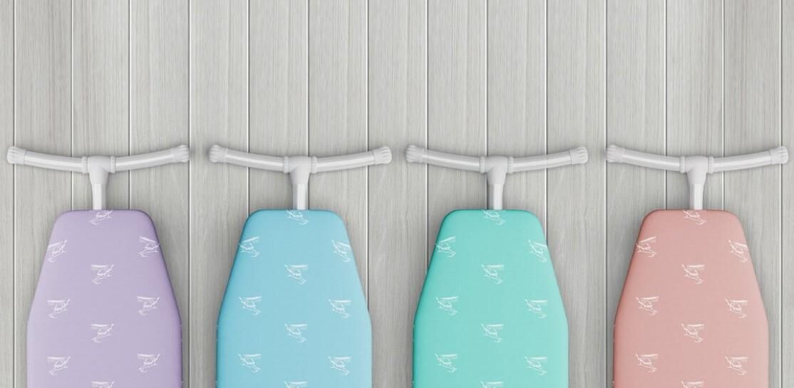 Gazella Ütü Masası Bezi Pembe