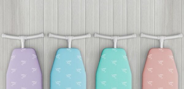 Gazella Ütü Masası Bezi Pembe