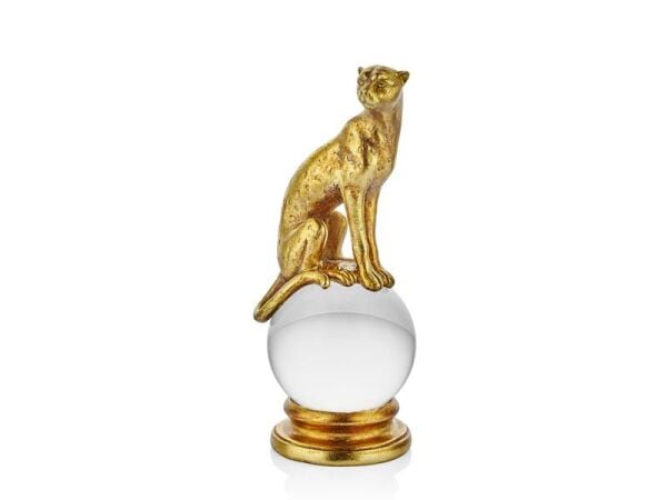 Lamedore Leopar Toplu Dekoratif Büyük 12X11X28 cm