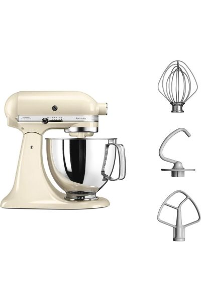 Kitchenaid Artisan 4,8 L Stand Mikser SKSM125 Almond Cream-EAC