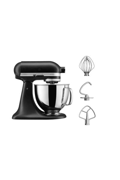 Kitchenaid Artisan 4,8 L Stand Mikser SKSM125 Black Matte -EBM