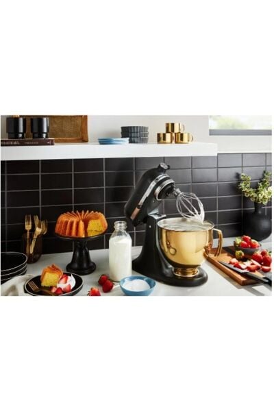 Kitchenaid Artisan 4,8 L Stand Mikser SKSM125 Black Matte -EBM