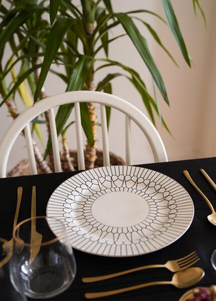 The Mia Wille Servis Tabağı 6 Parça 27 cm