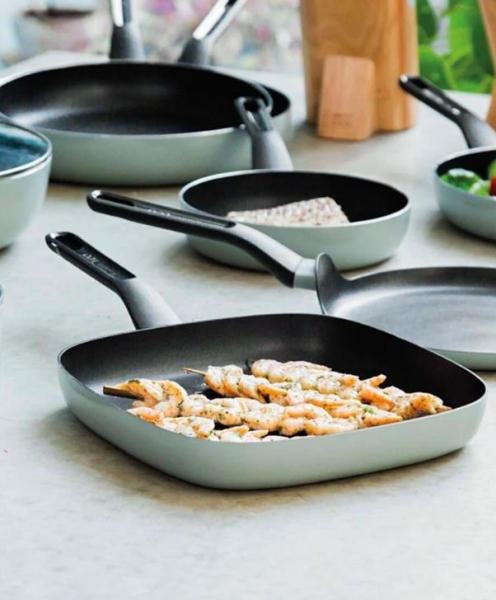 Berghoff Leo Slate Alüminyum Izgara Tava 26 Cm