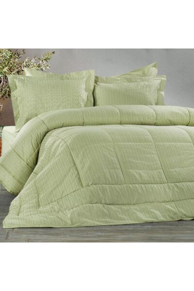 Zebra Casa Muddy Uyku Seti Yeşil Çift Kişilik