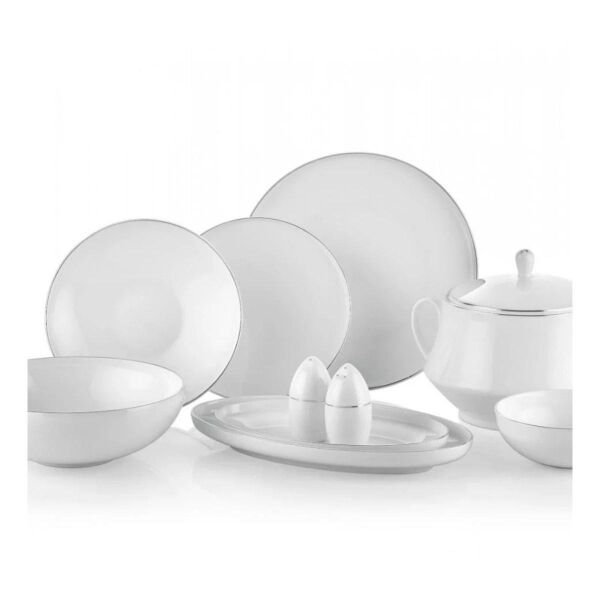 Royal London Bolivia Silver 60 Parça Yemek Takımı