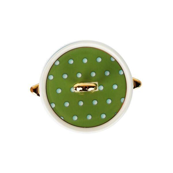 Lucky Art Estelle Bone Kulplu Kavanoz 16 cm