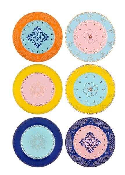 The Mia Muse Servis Tabağı 6 Parça 27 cm
