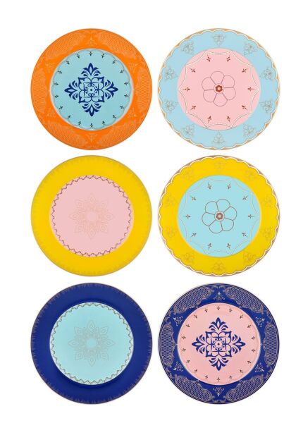 The Mia Muse Servis Tabağı 6 Parça 27 cm