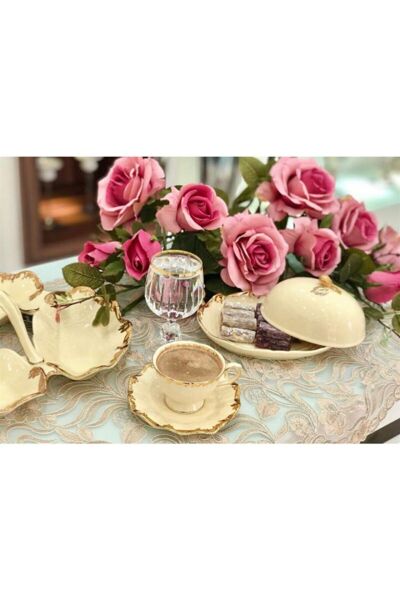 Wanelli FX1106 Golden Rey 2'li Kahve Takımı