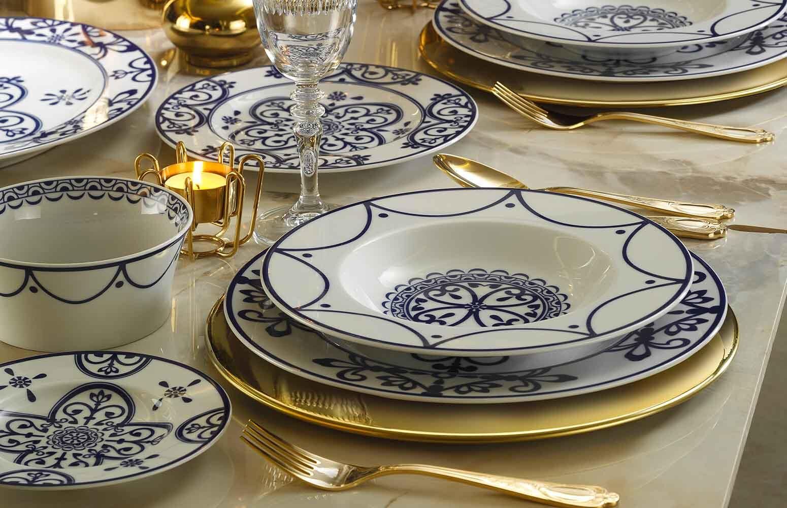 Royal Canterbury Granada 70 Parça Yemek Takımı Seti