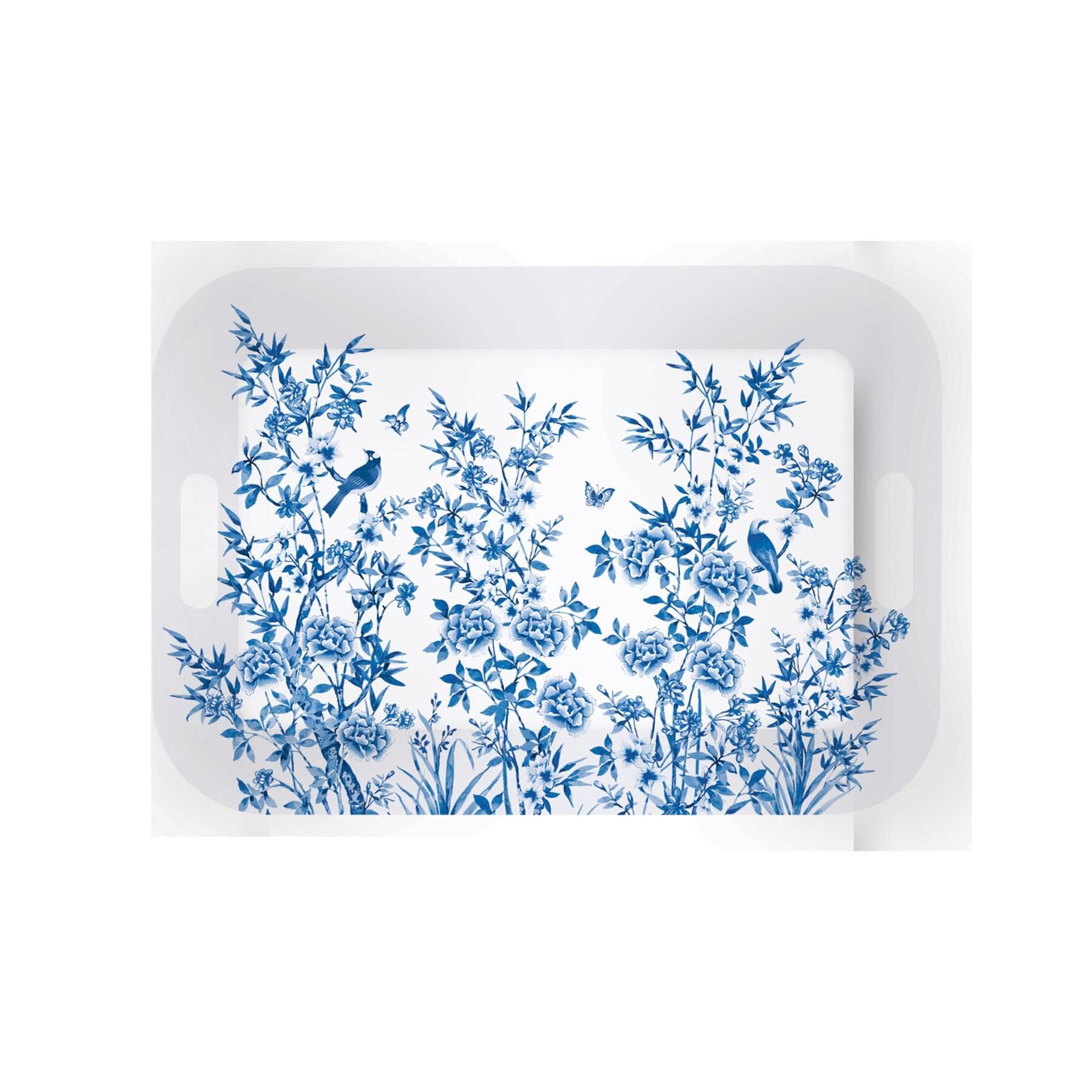 Easy Life Paradise Garden Kulplu Tepsi 53x38 cm.