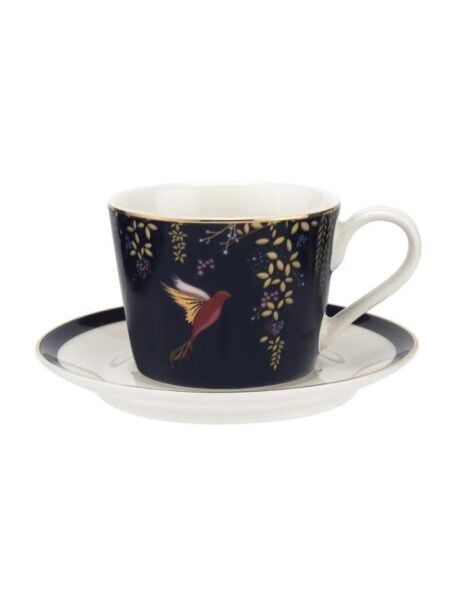 Portmeirion Chelsea Coll.Esp.Fincan + Tabağı Lacivert