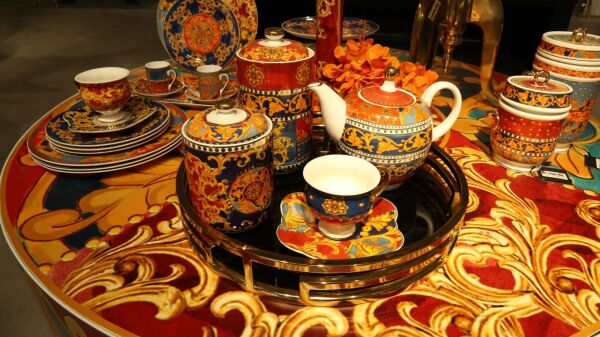 Lucky Art Clarissa Bone 27cm 4lu Tabak Setı