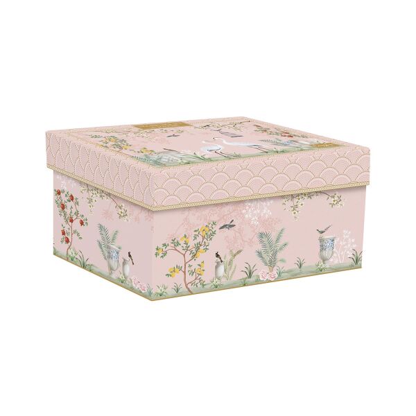 Easy Life Jardin de Reves Porselen Çaydanlık 600 ml Metal Demlikli ve 2 Fincanlı 160ml