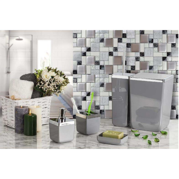 Primanova M-Sas01-07 Banyo Seti Toskana Gri