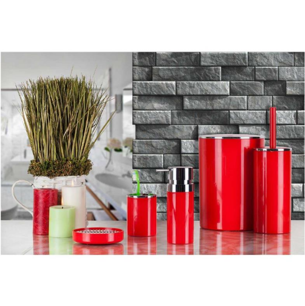 Primanova Lenox Banyo Seti Kırmızı
