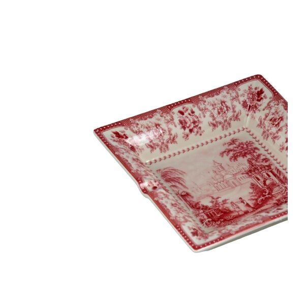 Lucky Art Florantine Kül Tablasi 18cm Kırmızı