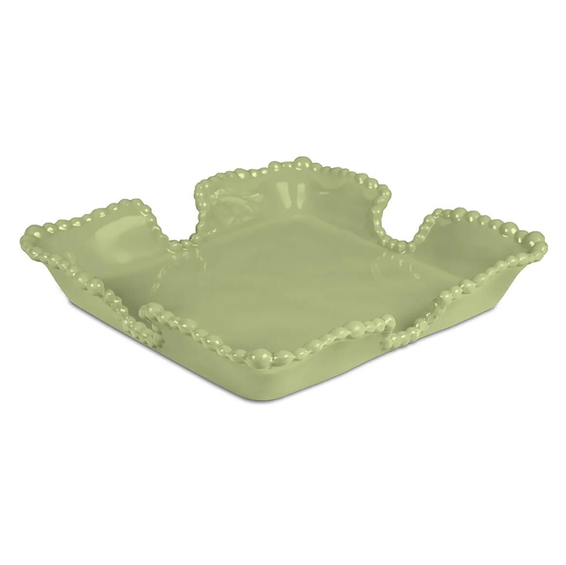 Baci Milano Jk&K Melamin Peçetelik 25x25 cm - Yeşil