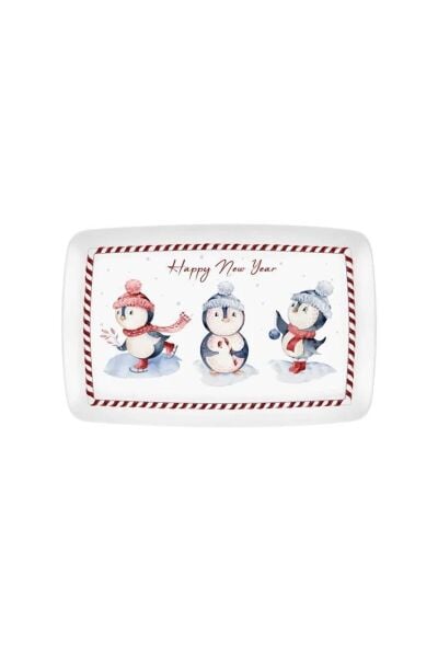 The Mia Penguin Dikdörtgen Servis 34 x 25 cm