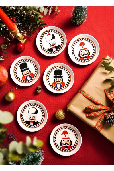 The Mia Nutcracker Çerezlik 6 Parça 10 cm