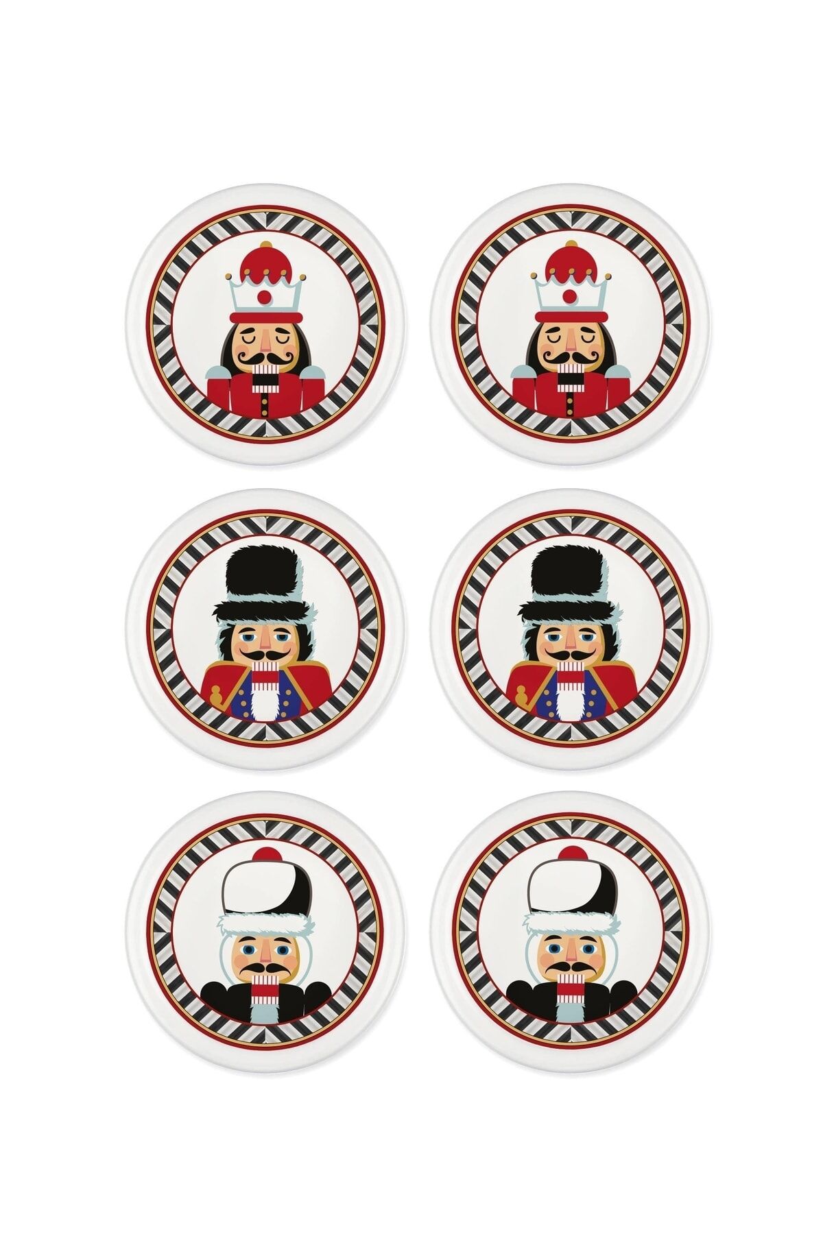 The Mia Nutcracker Çerezlik 6 Parça 10 cm
