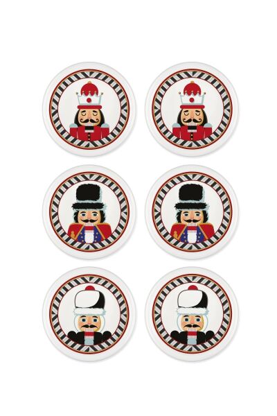 The Mia Nutcracker Çerezlik 6 Parça 10 cm