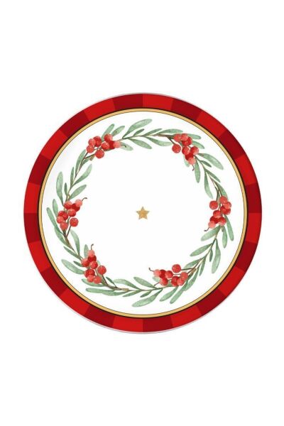 The Mia Globe Servis Tabağı 6'lı Seti 26 cm