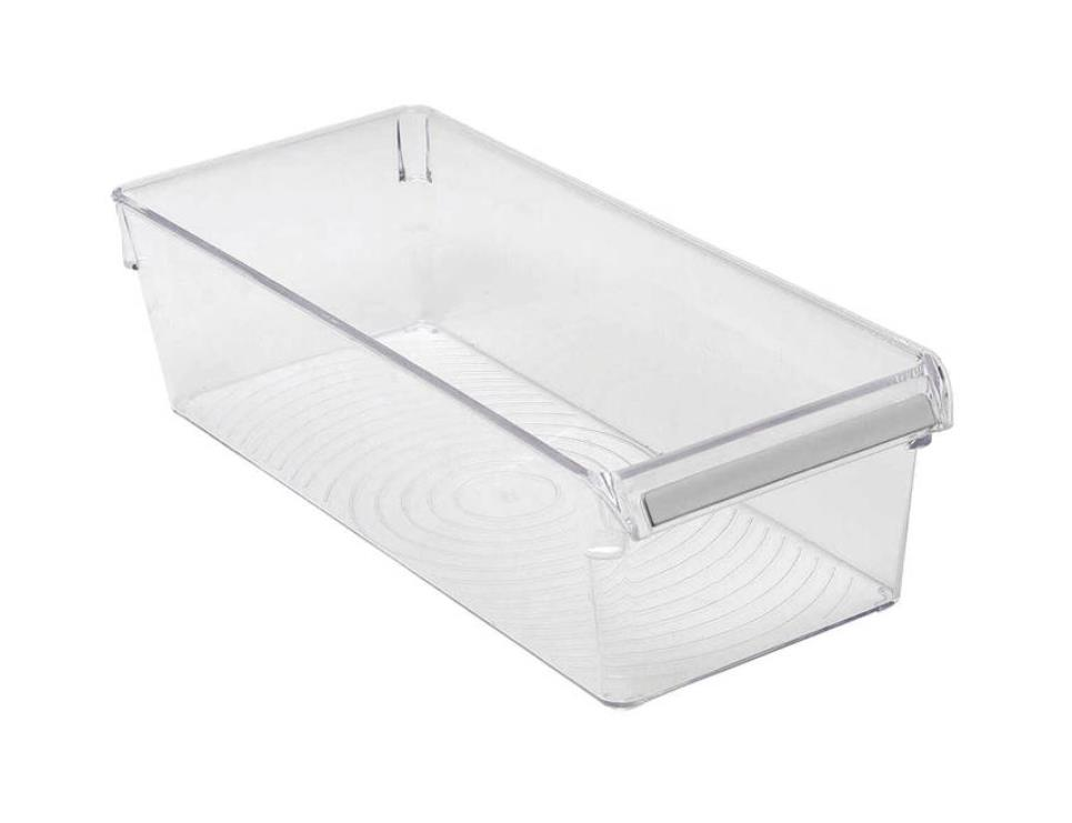 Primanova Dolap Raf Düzenleyici Kutu Plastik Şeffaf Naturel 360 x 150 x 100 Mm