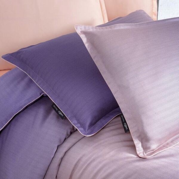 Sarev SolidoTencel Nevresim Takımı Çift Kişilik 4 Yastık-Samon