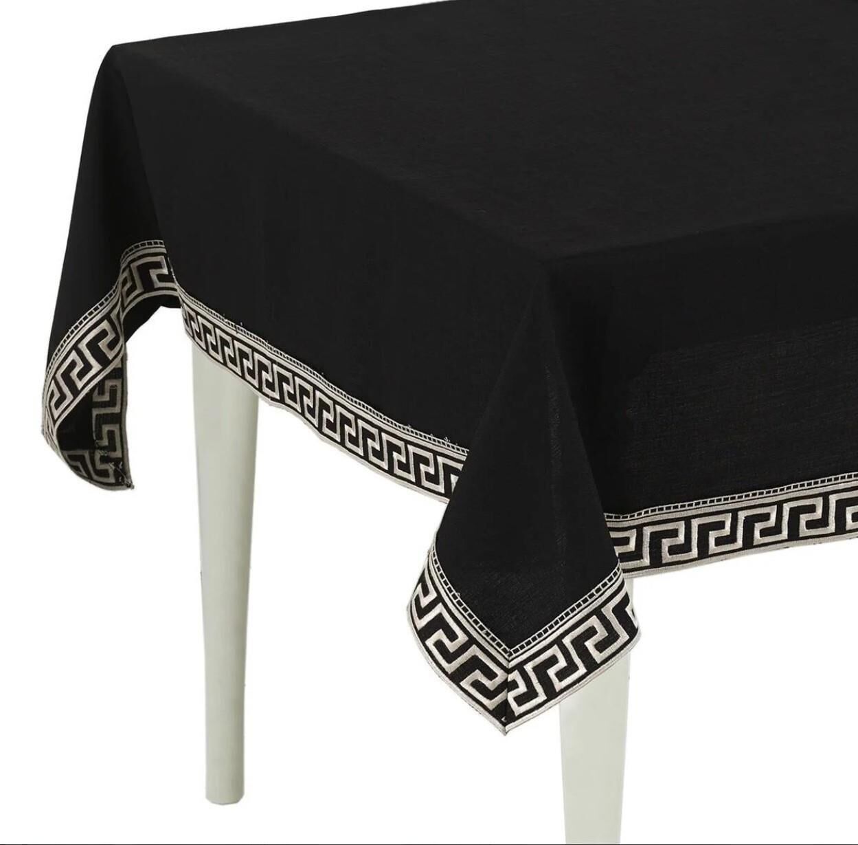 Nazik Home Mariva Masa Örtüsü Siyah 160X260